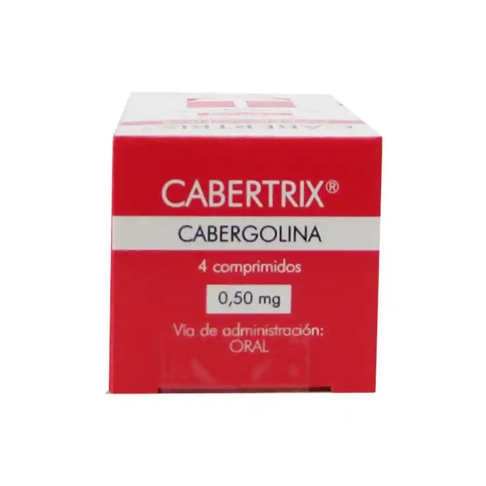 Cabertrix Tecnofarma 0.5Mg X 4 Comprimidos Cabergolina