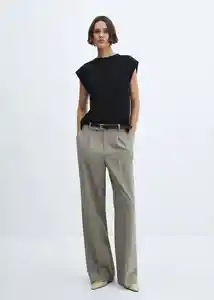 Camiseta Viri Negro Talla S Mujer Mango