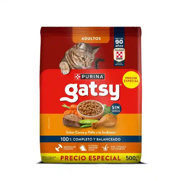 Gatsy Alimento Para Gatos Pollo y Carne
