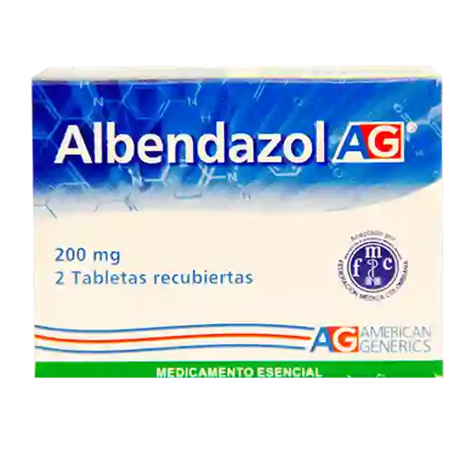 American Generics Albendazol (200 mg)