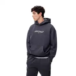 Buzo Tipo Hoodie Con Capucha en Algodón Masculino Airox Gef Talla S