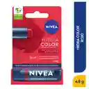 Hidratante Labial Nivea Hidra Color Rojo