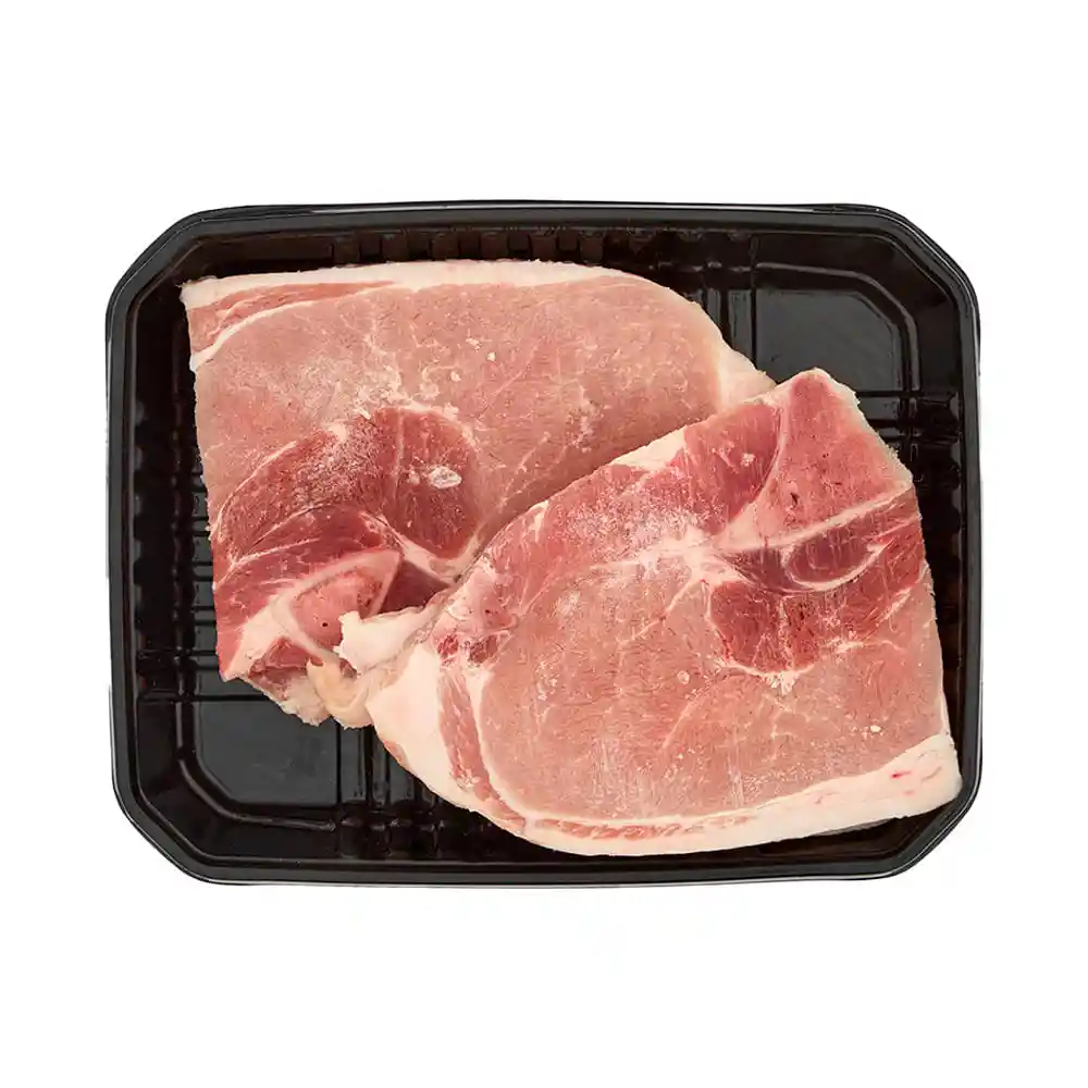 Chuleta de Cerdo en Bandeja