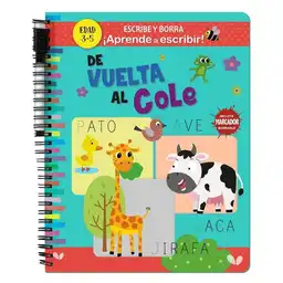 Mammoth Cuaderno Escribe y Borra Vuelta al Cole