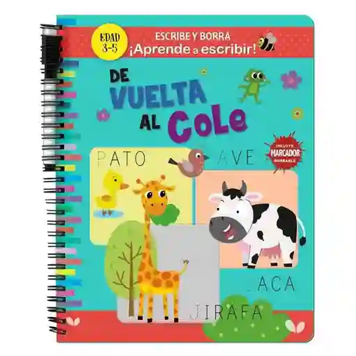 Mammoth Cuaderno Escribe y Borra Vuelta al Cole