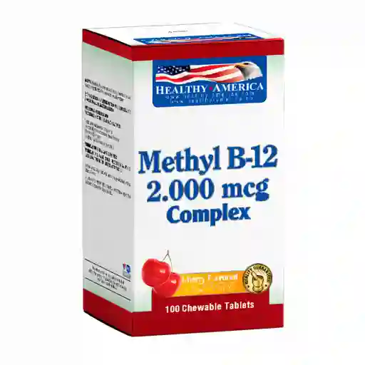 Methyl B12 Complex Suplemento Dietario (2000 mcg)
