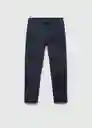 Pantalón Franky7 Navy Talla 07 Niños Mango