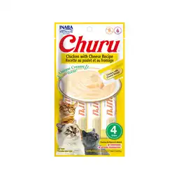 Churu Snack Para Gato Sabor Pollo y Queso