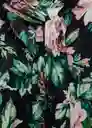 Blusa Volare Negro Talla S Mujer Mango