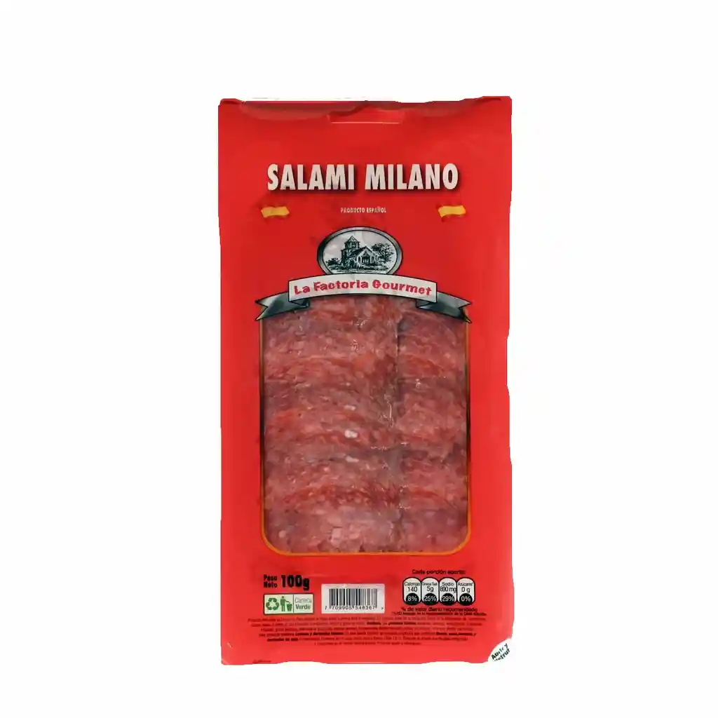 La Factoria Salami Milano Gourmet