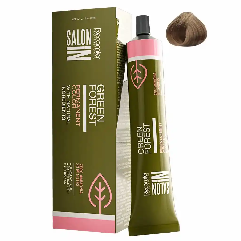 Green Forest Tinte Rubio Claro Natural #8.0 X 60Gr