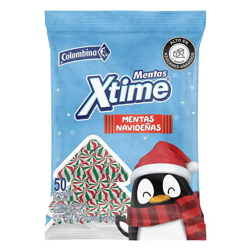Colombina Menta Navideñas 