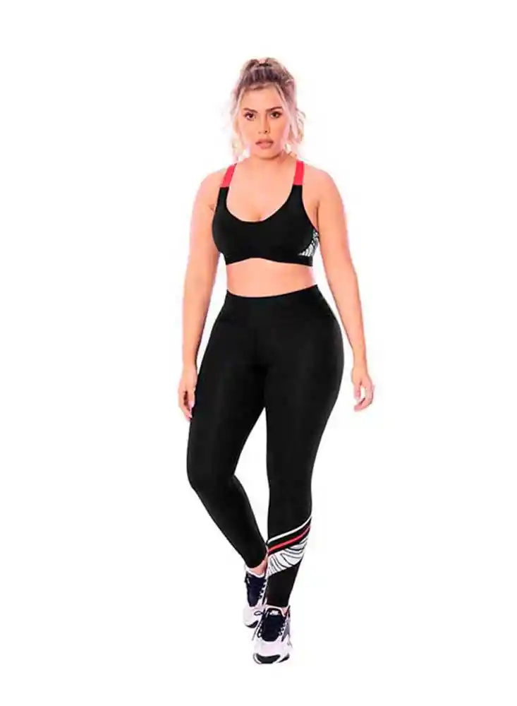 Leggins Deportivo de Mujer L-negro