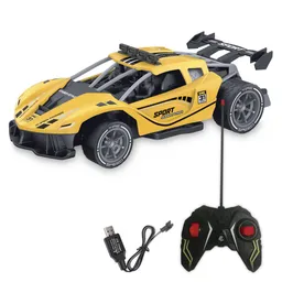 Ultrax Rc Carro Deportivo Amarillo