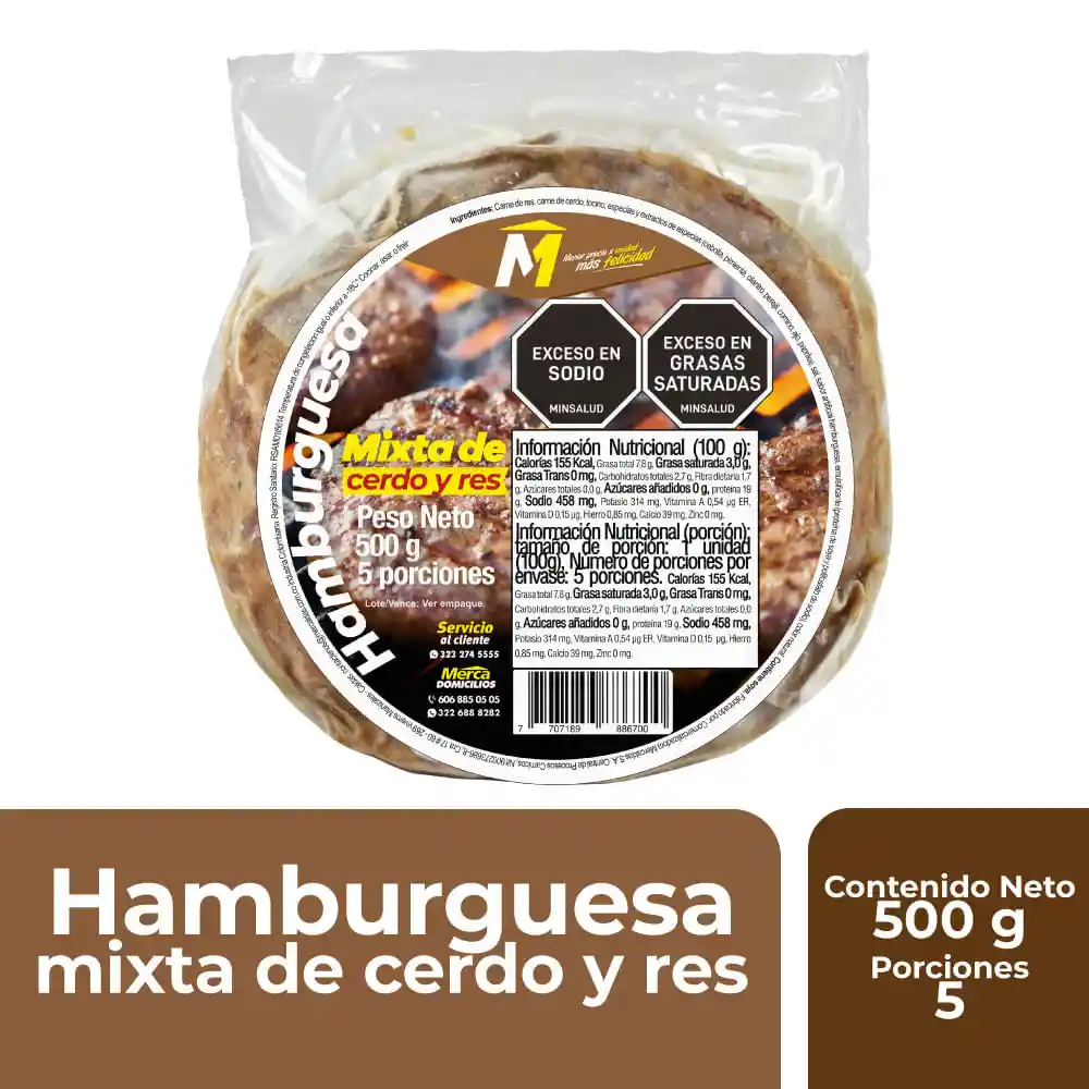 Hamburguesa M Mixta