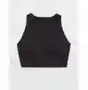 Top Deportivo Aerie Negro Talla SMALL American Eagle