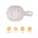 Colador de Cocina de Doble Capa Beige Miniso