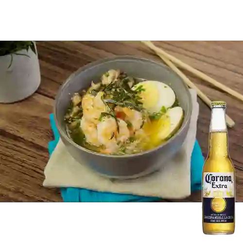 Combo Ramen + Cerveza Corona Bot. 355ml