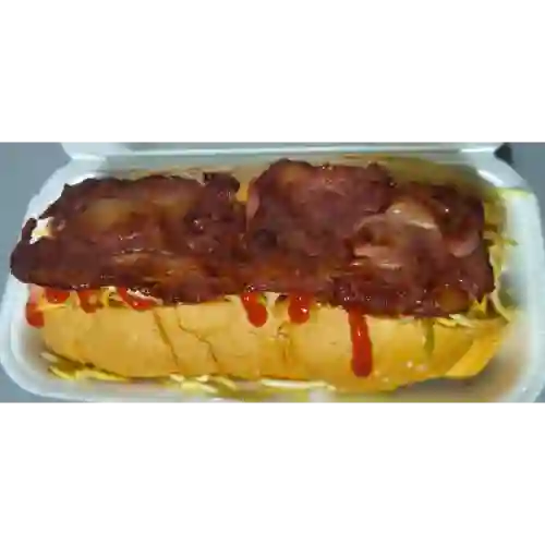Hot Dog con Tocineta (Promo)