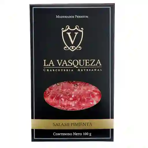 La Vasqueza Salami Pimienta En Sobre