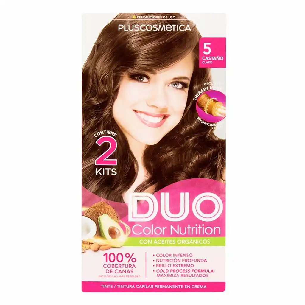 Duo Color Nutrition Tono 5 Castaño Claro