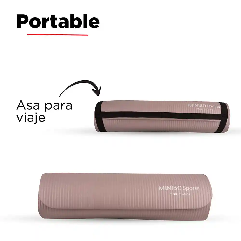 Miniso Tapete De Yoga Morado 10 Mm