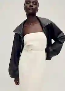 Cinturón Selene Gris Talla M Mujer Mango