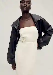 Cinturón Selene Gris Talla M Mujer Mango