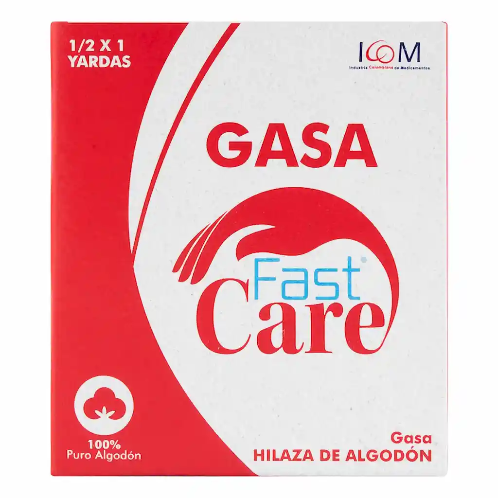 Aseptic Fast Care Gasa A 1/2 X 1 Yardas