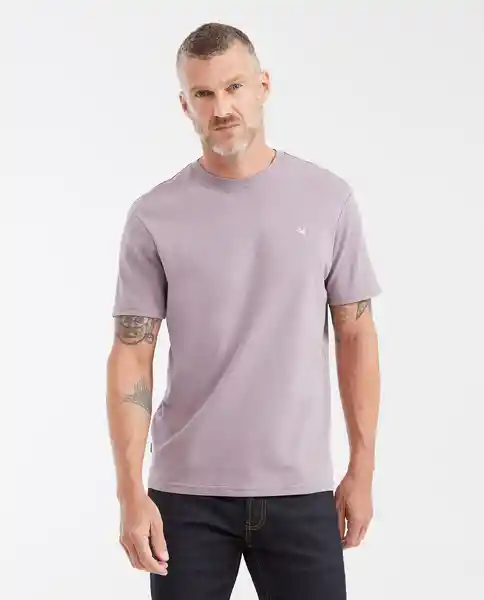 Camiseta Duotone Duck Masculino Morado Talla S Chevignon