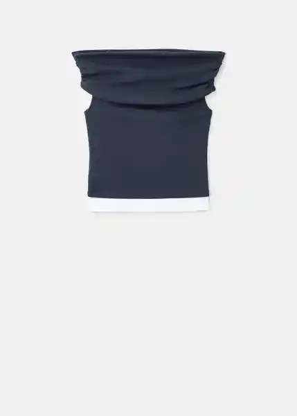 Camiseta Melanie Navy Talla 18 Teen Niñas Mango