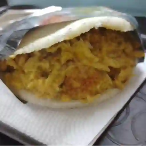 Arepa con todo
