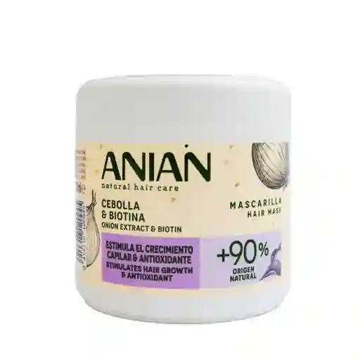 Anian Mascarilla Cebolla y Biotina Morado