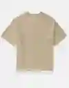 Camiseta Hombre Beige Talla Medium 4669204 American Eagle