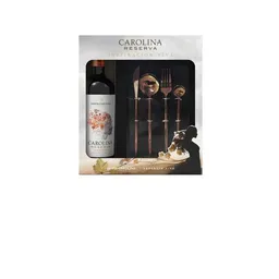 Santa Carolina Vino Tinto Carmenere Con Cubiertos