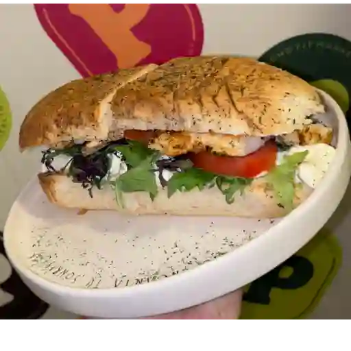 Sándwich stracciatella