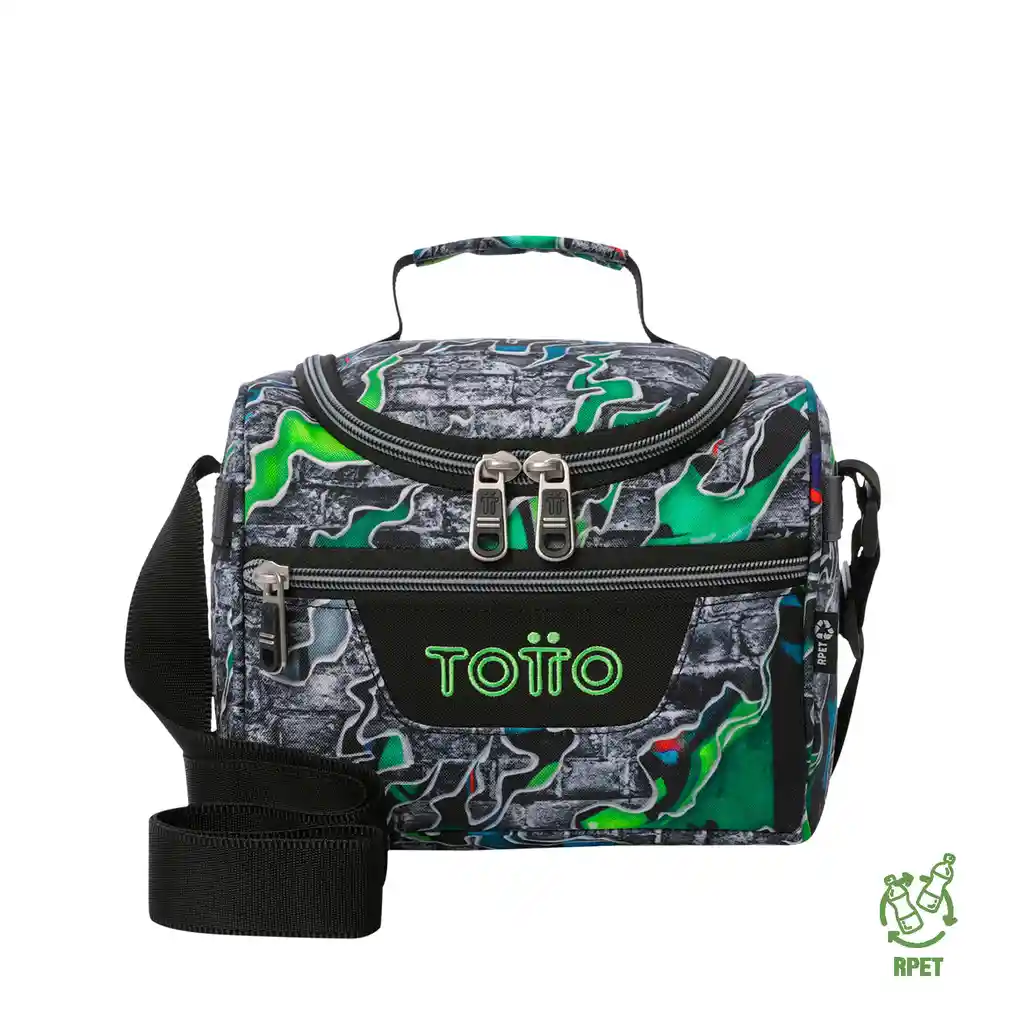 Lonchera Pizarra Gris Con Aislamiento Térmico