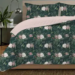 Cubrelecho Estampado Finlandek Doble (140 X 190 Cm) Poliéster Navidad