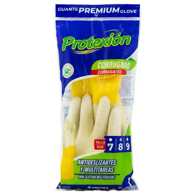 Protexión Guante Corrugado Doméstico Talla 8