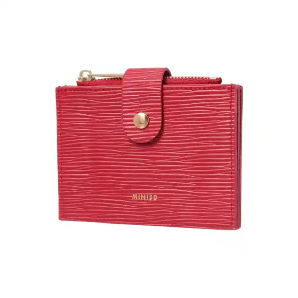 Cartera Para Mujer Básica Rojo Serie Miniso