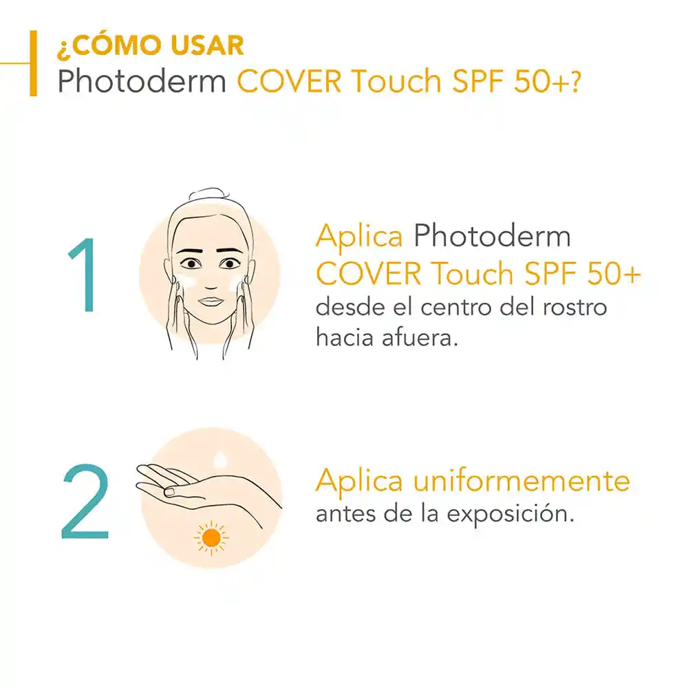 Bioderma Fotoprotector Photoderm Cover Touch Spf 50+