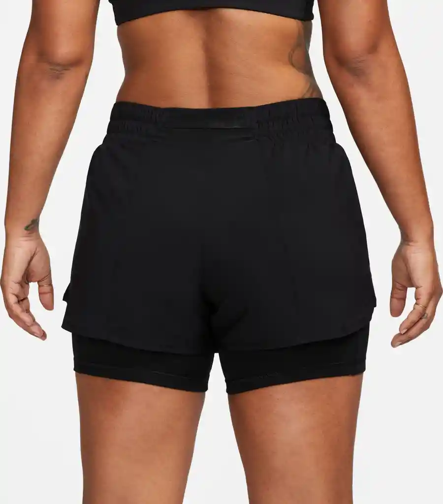 W Nk One Df Mr 3in 2n1 Short Talla L Pantalones Y Lycras Negro Para Mujer Marca Nike Ref: Dx6012-010