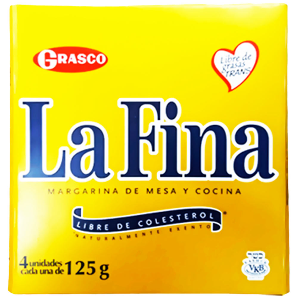 La Fina Margarina de Mesa y Cocina 125 g