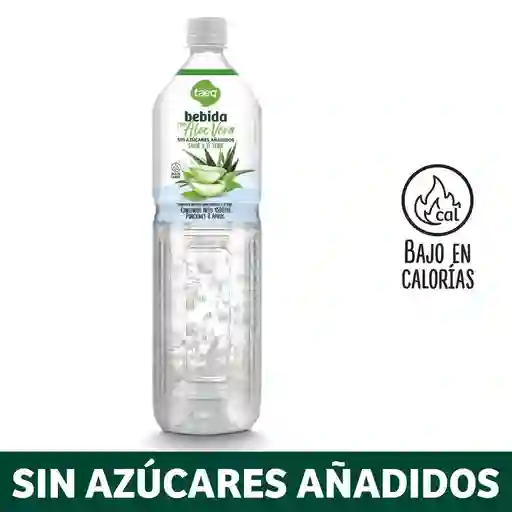 Taeq Bebida de Aloe Vera Sabor a Té Verde sin Azúcar