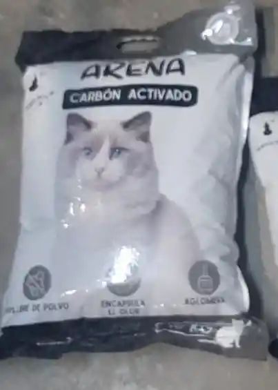 Arena Para Gatos Carbon Activado X 4.5kg Calabaza Pets