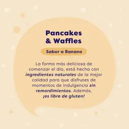 Mezcla para Pancakes y Waffles sabor a Banano Why Not