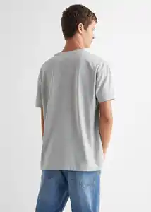 Camiseta Explore Gris Talla 20 Teen Niños Mango