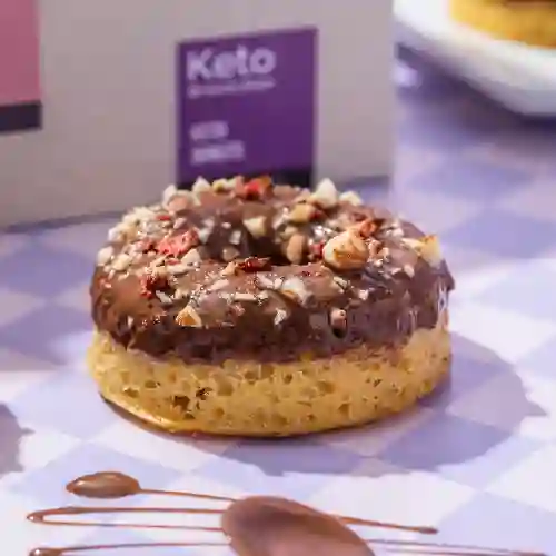Donuts Keto Almond Choco Fresa