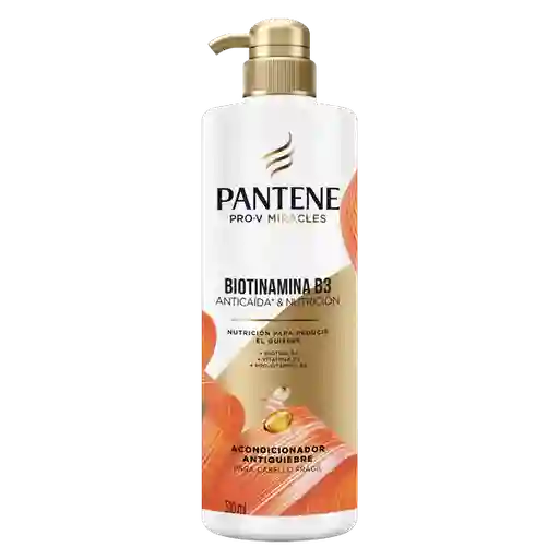 Pantene Acondicionador Anticaída Biotinamina + B3 510 mL