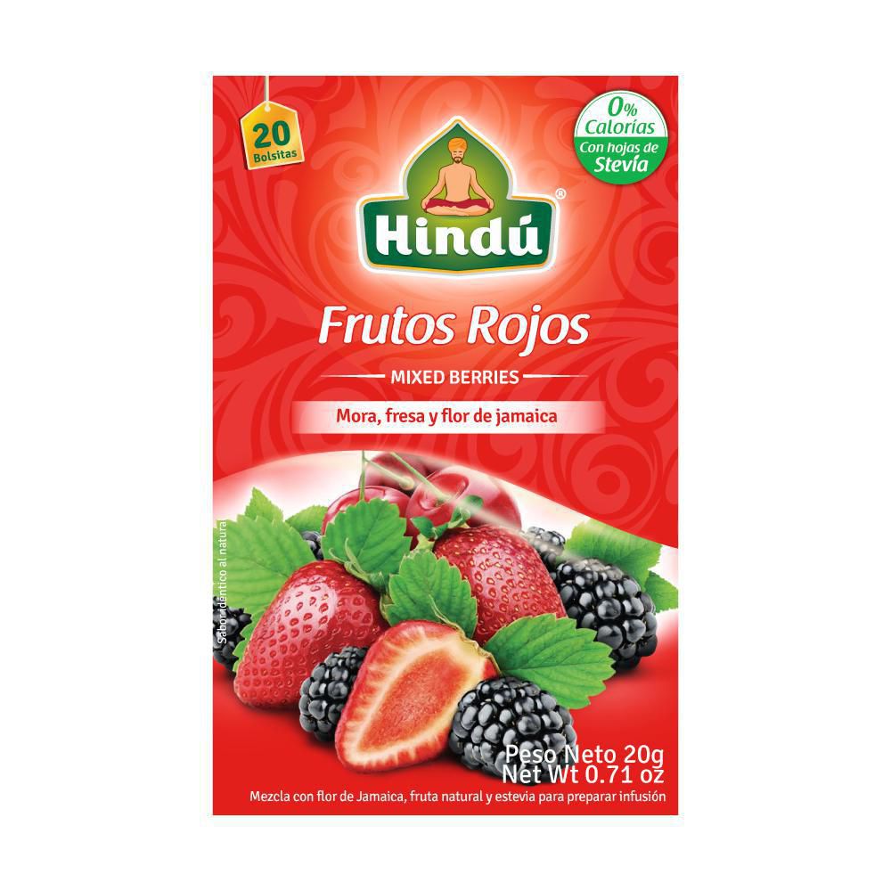 Infusión Hindu Frutos Rojos (20 gr)